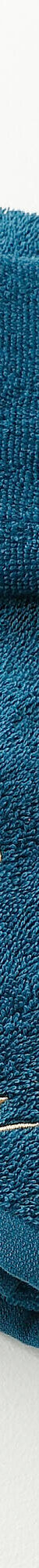 Serviettes de bain brodées Poisson - 420g/m2 (bleu paon) Serviettes de bain brodées Poisson - 420g/m2 (bleu paon)